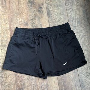 Nike Black Athletic Shorts Lightweight Performance Wear